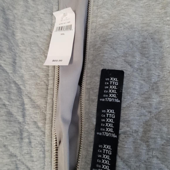 Heather gray jacket - Picture 4 of 5